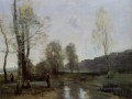 Canal en Picardi Arroyo Jean Baptiste Camille Corot